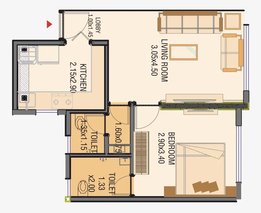 1 BHK